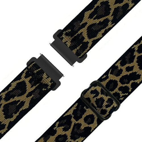 Bandz Amazfit Cheetah 2 Pro Elastic Nylon Strap (Leopard)