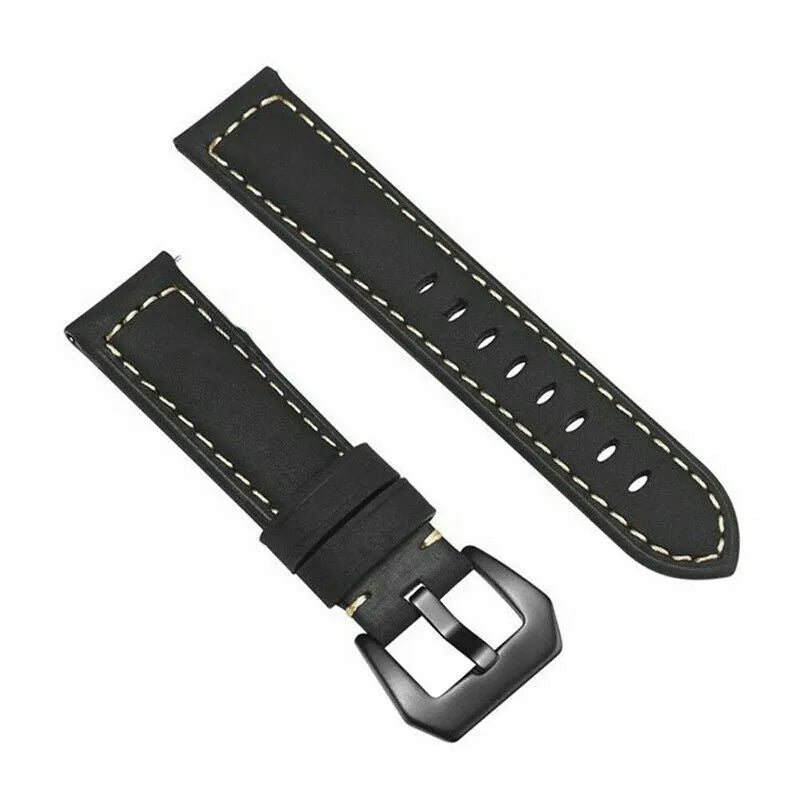 Coros Apex 46mm Leather Strap (Black)