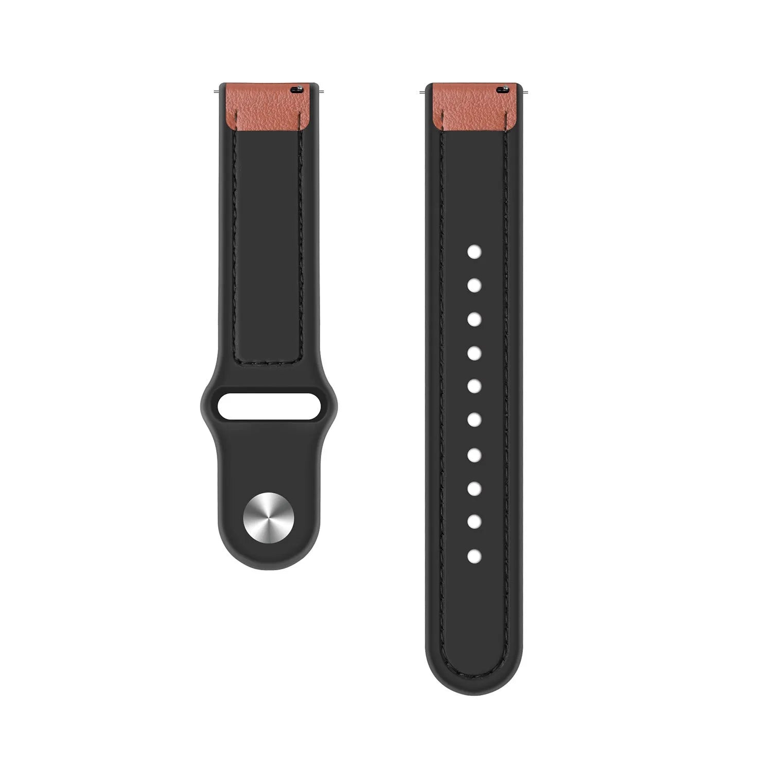 Suunto Vertical Leather Hybrid Strap (Light Brown)