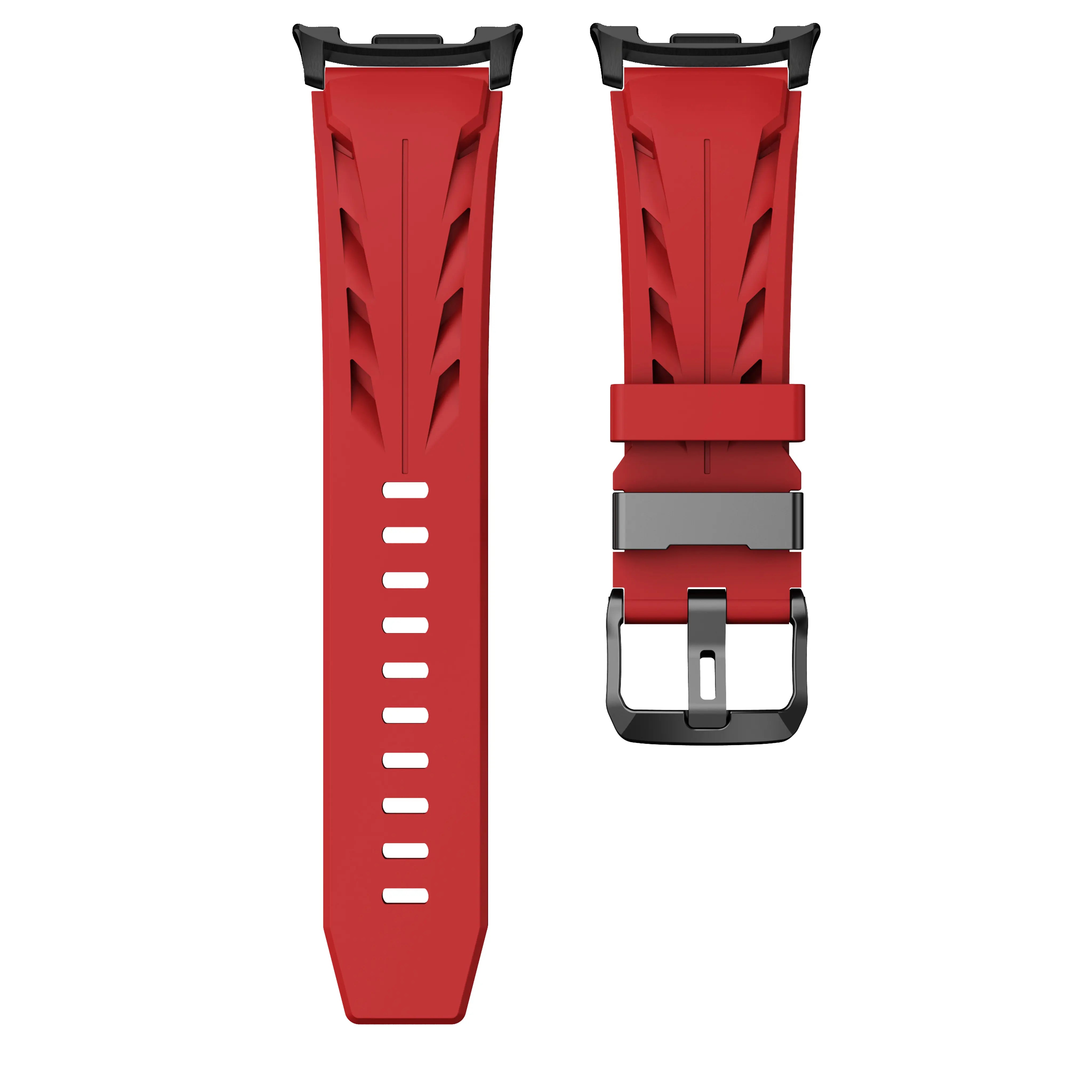 Samsung Galaxy Watch 9 - 44mm Race Silicone Strap (Red)