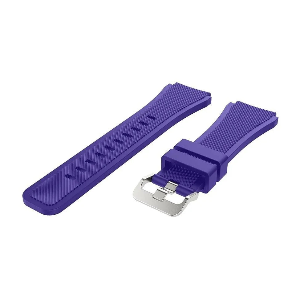 Correa silicona Fossil Gen 4 Explorist HR (morado)