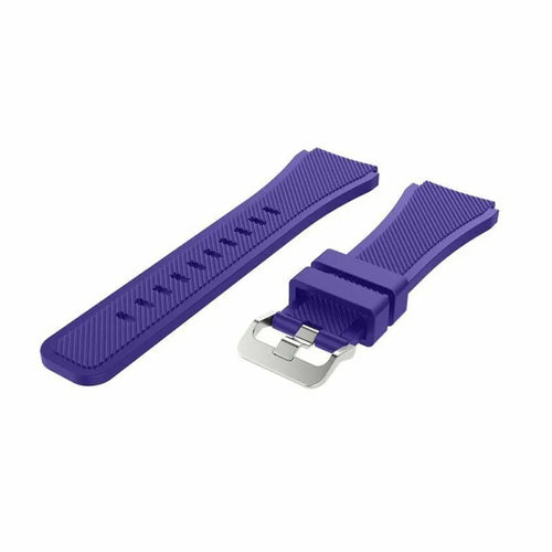 Coros Apex 2 Twill Silicone Strap (Purple)