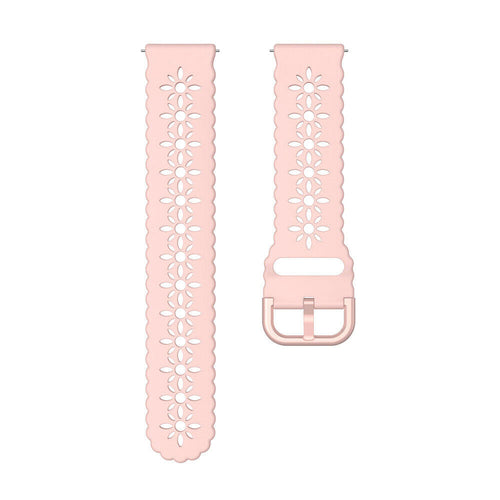 Amazfit Active 2 Patterned Silicone Strap (Pink)