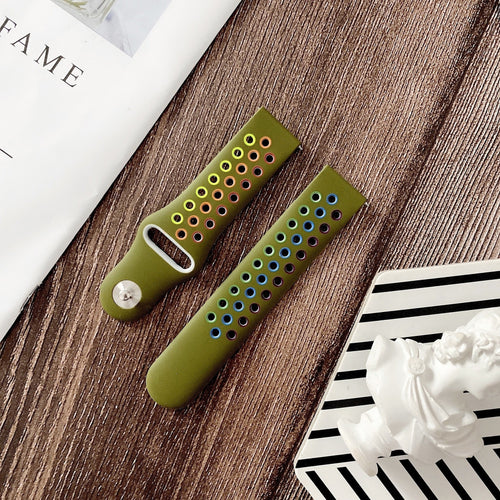 Huawei Watch GT 7 Pro Sport Strap (Army Green/Colourful)
