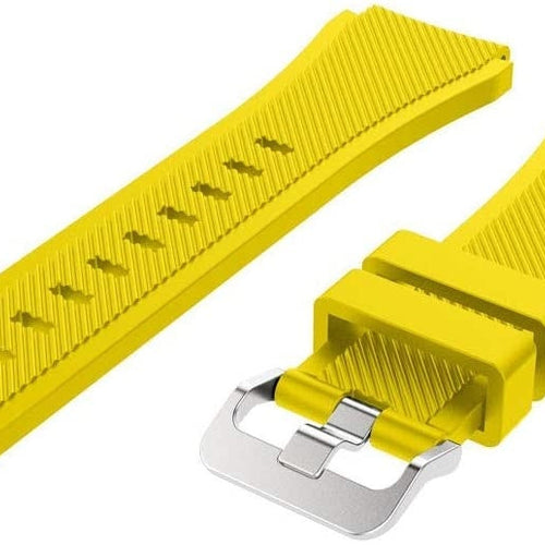 Correa silicona sarga Withings Steel HR Sport (amarillo)