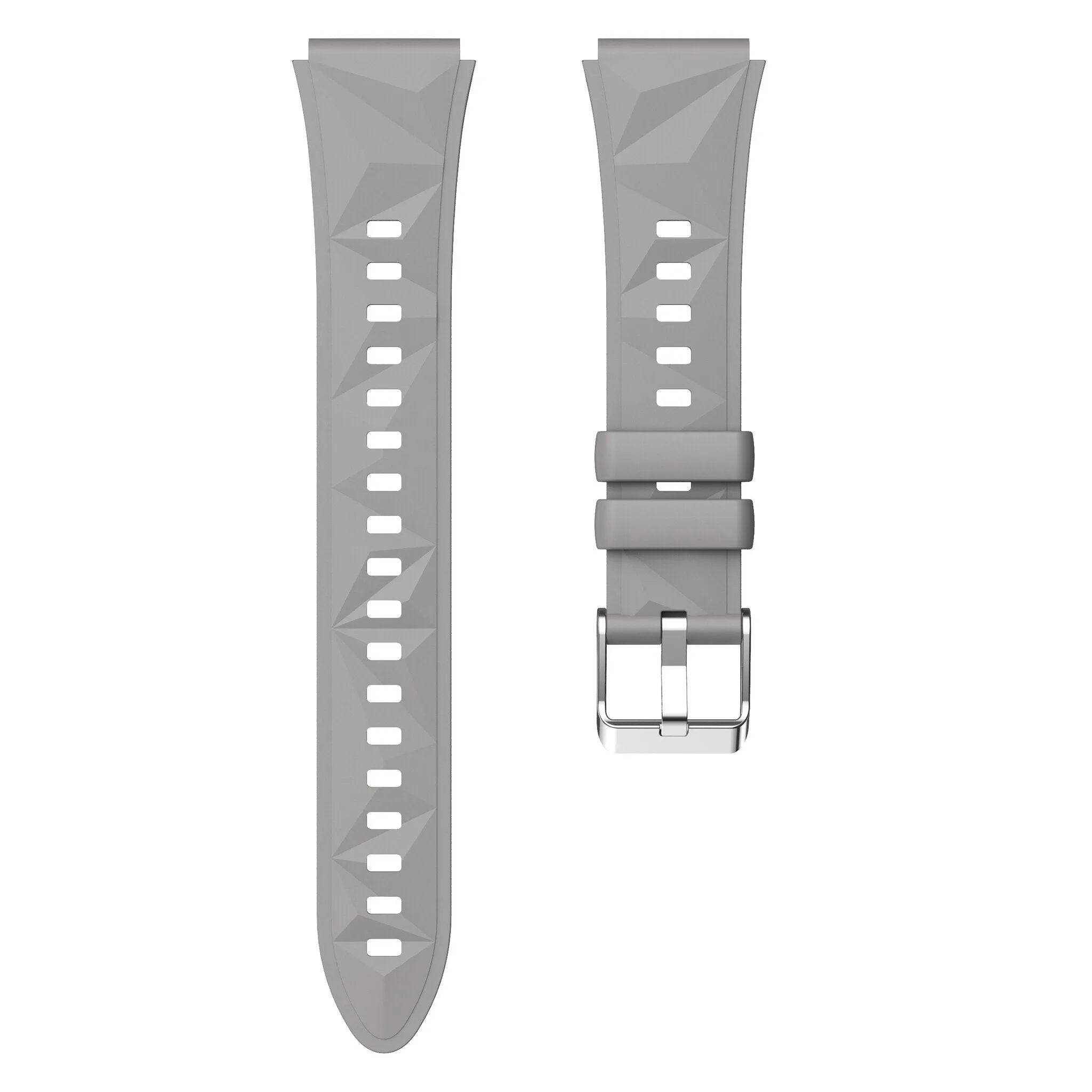 OnePlus Watch 3 - 43mm Premium Silicone Strap (Dark Grey)