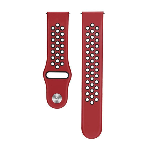 Correa deportiva Amazfit GTR 4 (rojo/negro)
