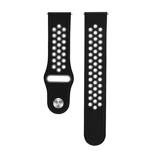 Correa deportiva Samsung Galaxy Watch 3 41mm (negro/gris)