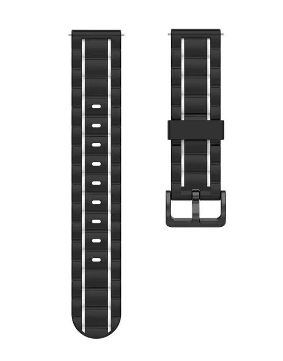 ICE Fit 1.78 Sport Strap with Buckle (Black/White)