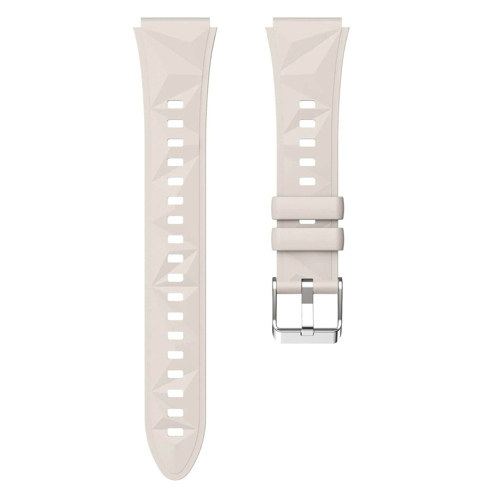 Correa silicona Premium Oppo Watch X2 Mini (blanco estrella)