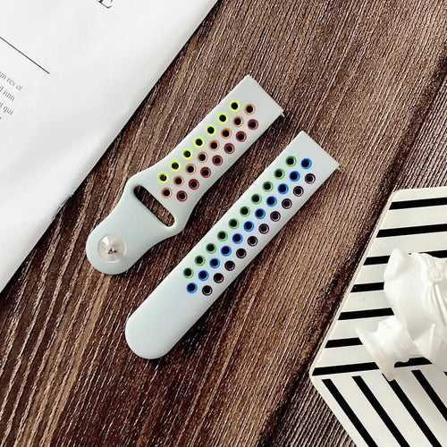 ICE Smart TKS Rectangular 1.41 Sport Strap (White/Colourful)