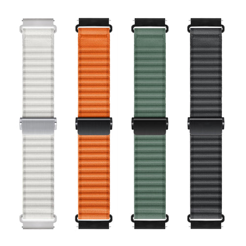 Samsung Galaxy Watch 4 Classic 42mm Outdoor Nylon Strap (Black)
