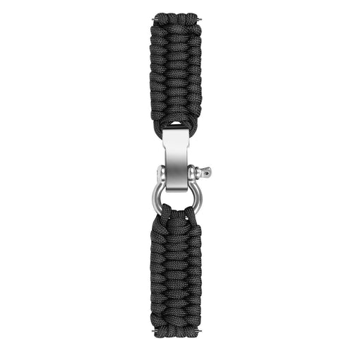 Correa nylon cuerda Realme Watch S Pro (negro)