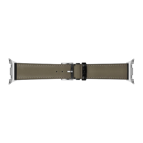 Correa cuero cocodrilo Samsung Galaxy Watch 8 - 40mm (negro)
