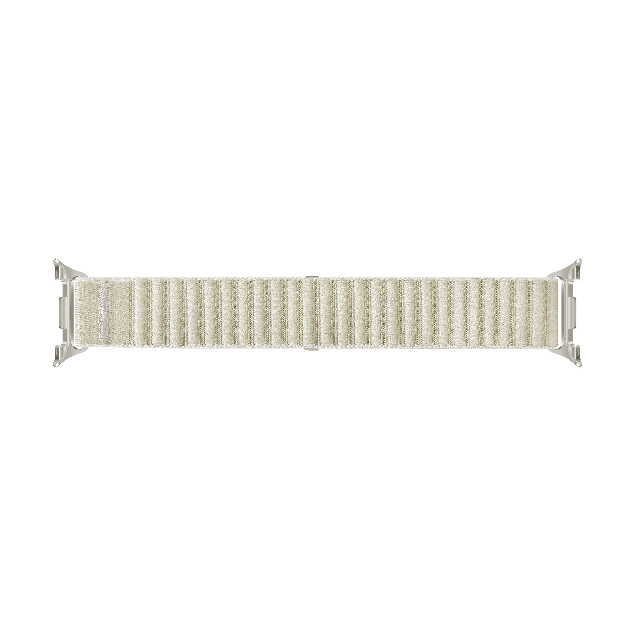 Correa nylon ondulada Samsung Galaxy Watch 9 - 40mm (blanco estrella)