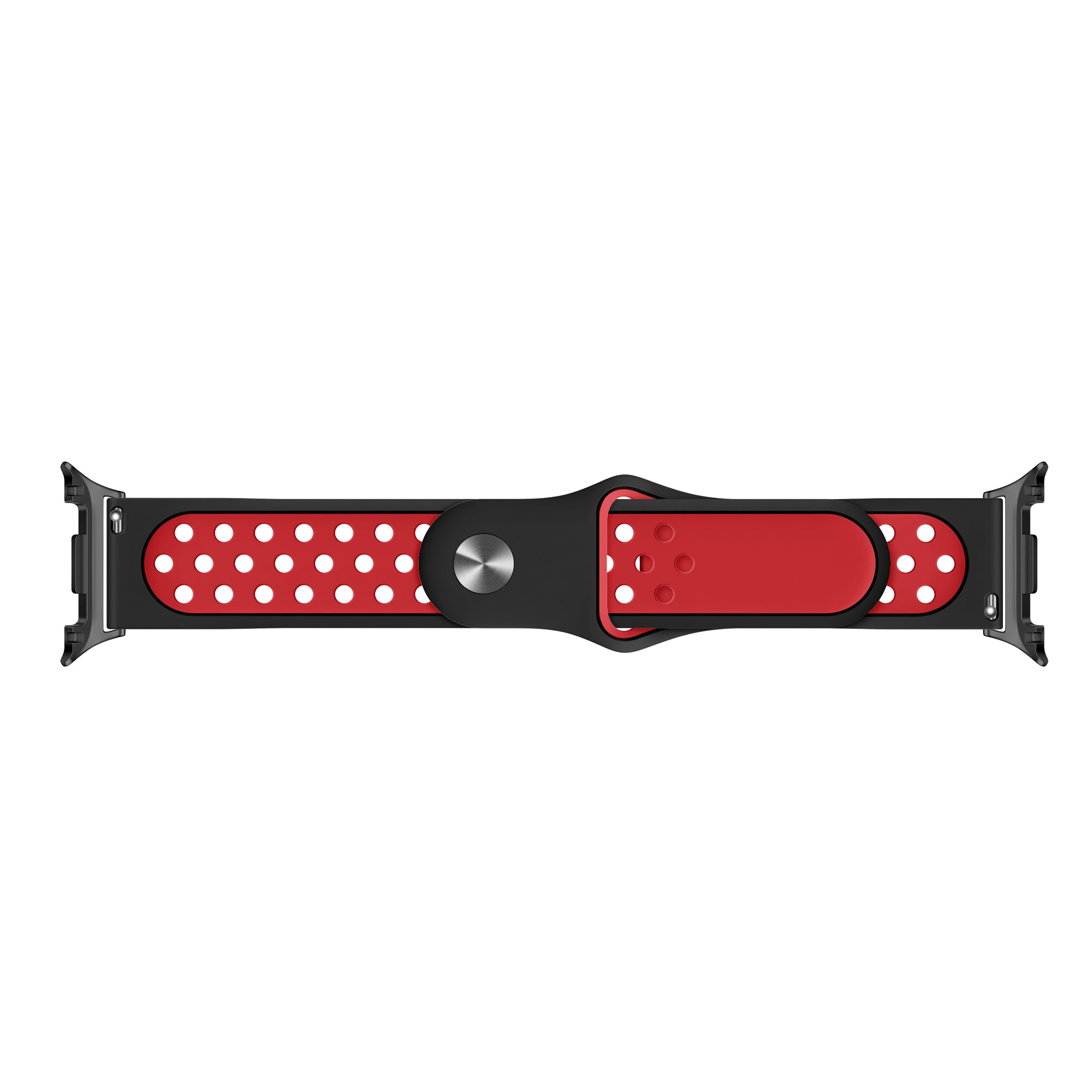 Samsung Galaxy Watch 9 - 40mm Sport Strap (Black/Red)
