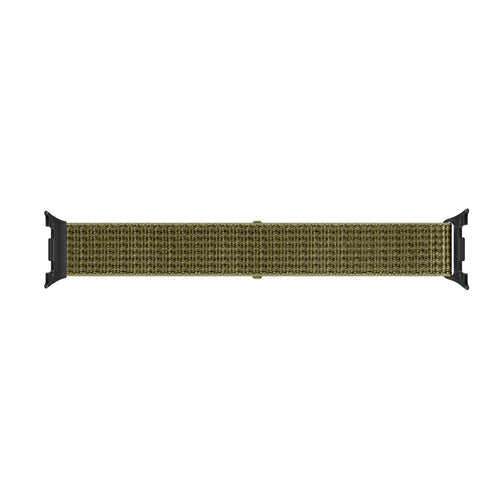 Samsung Galaxy Watch 8 - 44mm Nylon Strap (Olive)