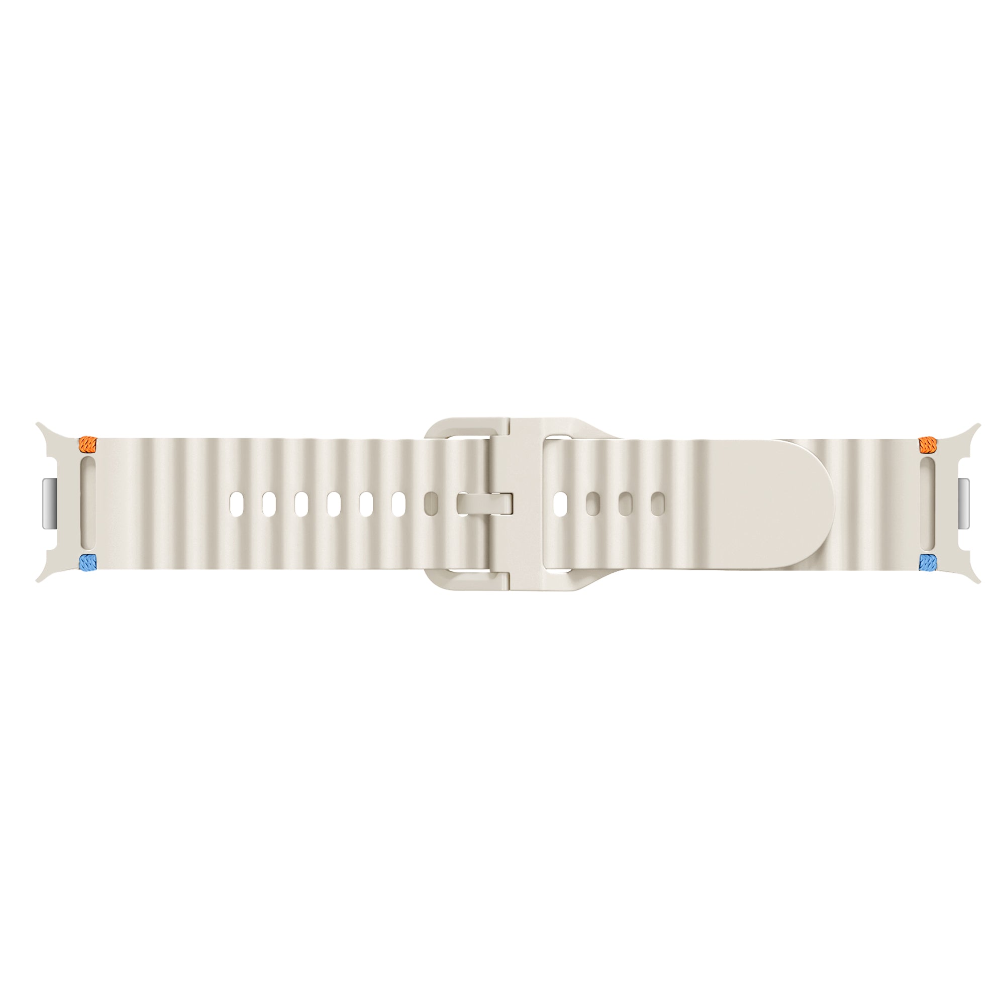 Correa ondulada Samsung Galaxy Watch 9 - 40mm (blanco estrella)
