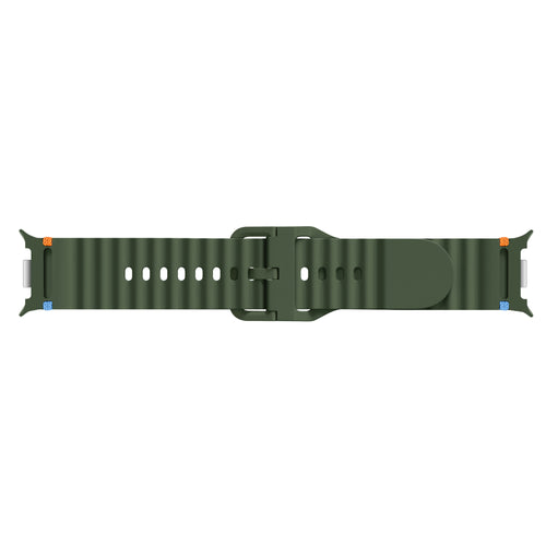 Correa silicona Wave Samsung Galaxy Watch 8 Classic (verde militar)