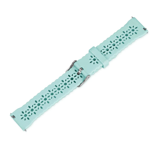 Correa de silicona con relieve Amazfit GTS 4 (azul-verde mar)