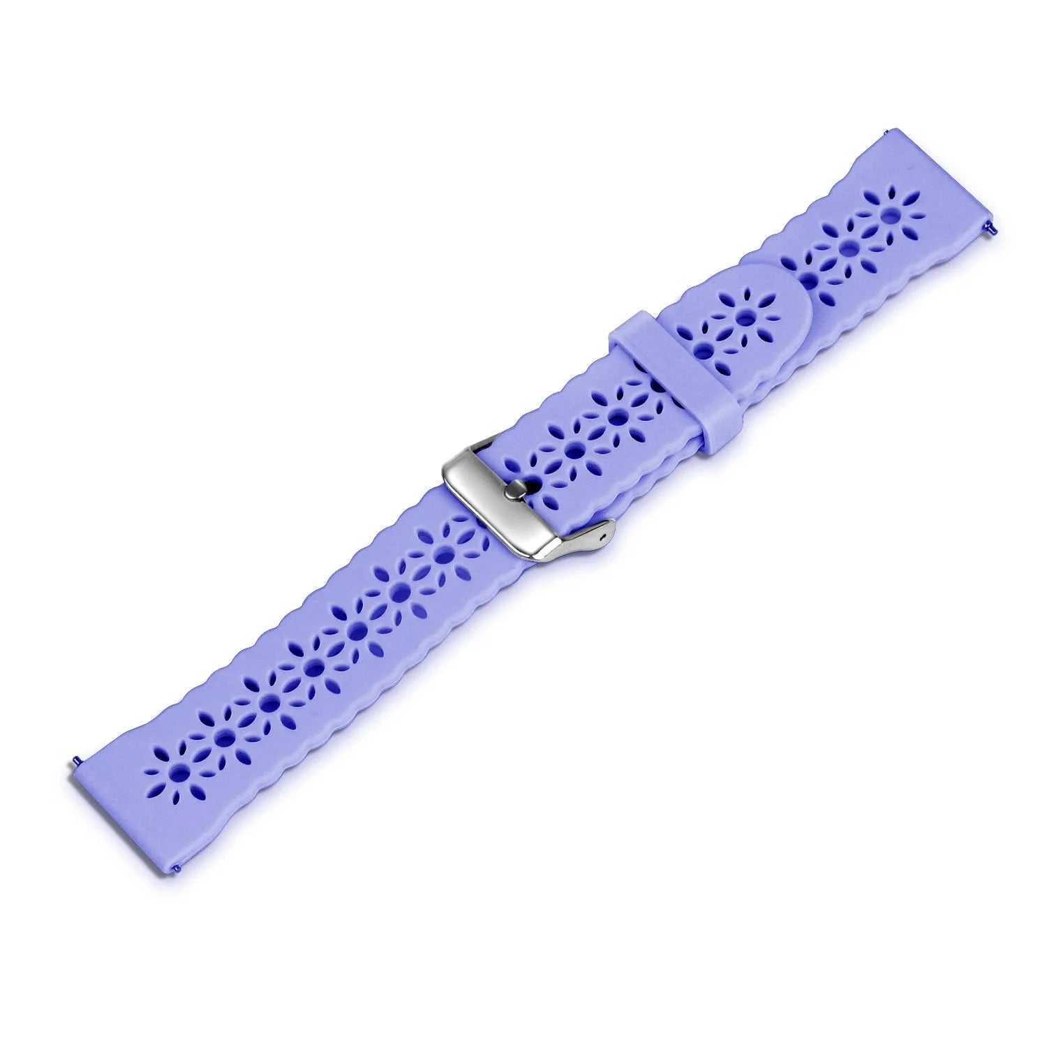 Amazfit Bip 3 (Pro) Patterned Silicone Strap (Lilac)