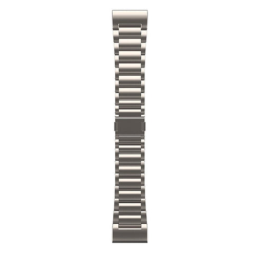 Magnetic Titanium Strap, laid flat, joined, direct top view