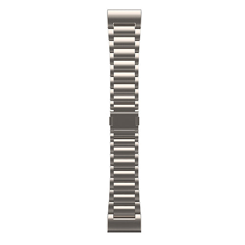 Magnetic Titanium Strap, laid flat, joined, direct top view