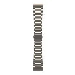 Magnetic Titanium Strap, laid flat, joined, direct top view