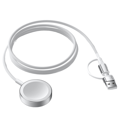 Strap-it USB-A & C 2in1 PVC Apple Watch Charger