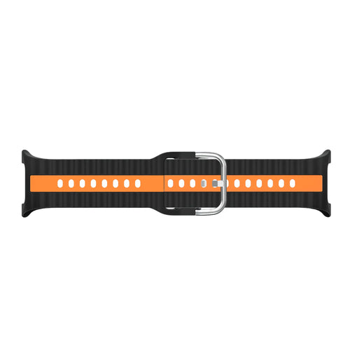 Correa deportiva duo Samsung Galaxy Watch 8 Classic (negro/naranja)