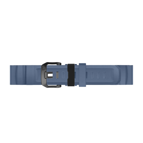 Correa silicona senderismo Garmin Quatix 3 / 6x / 7x Solar (azul oscuro)
