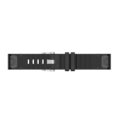 Correa cuero híbrida Garmin Forerunner 965 (negro)