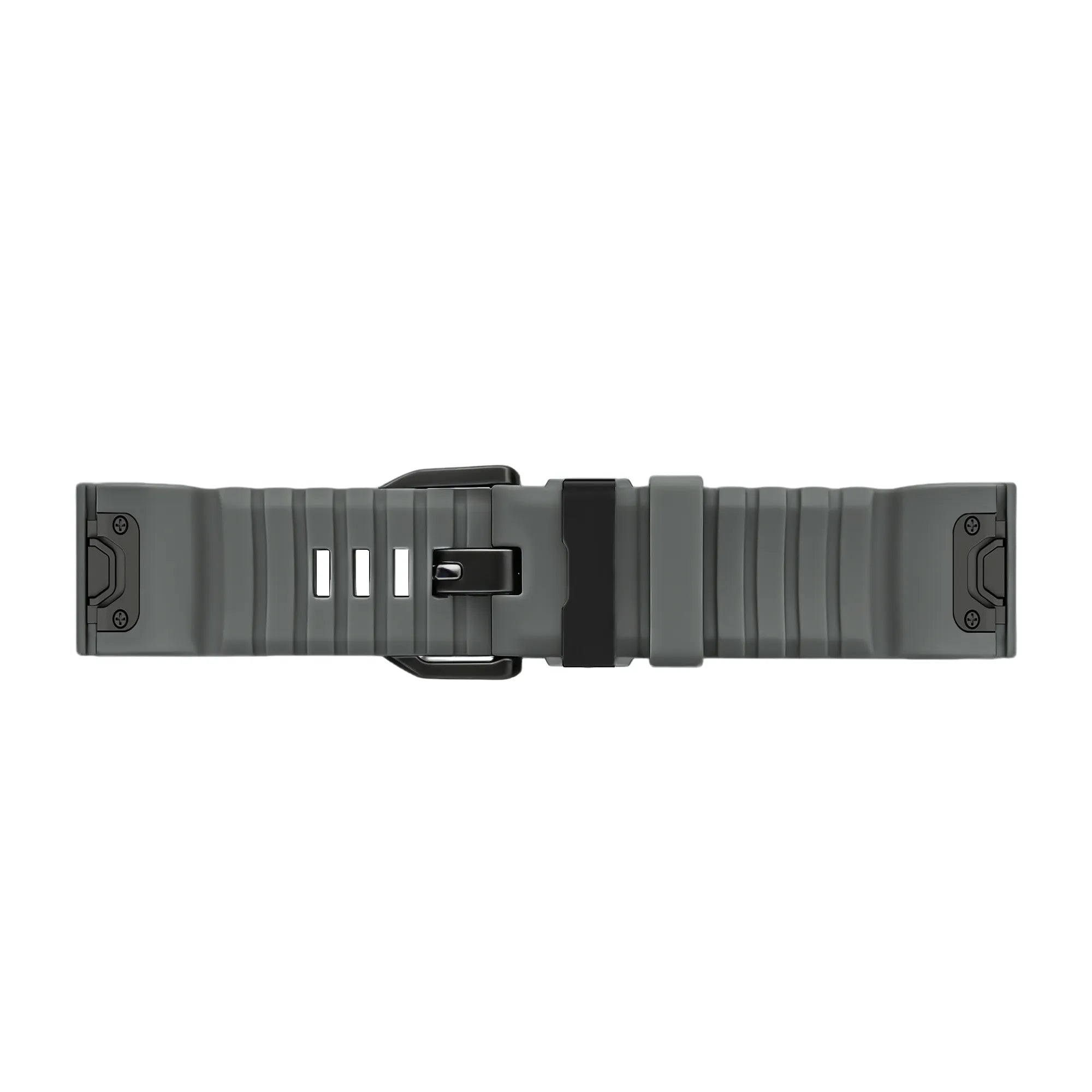 Correa silicona senderismo Garmin Quatix 3 / 6x / 7x Solar (gris oscuro)