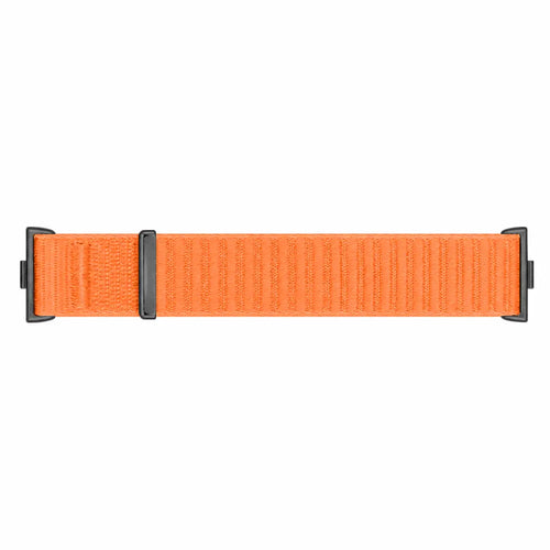 Correa nylon ondulada Xiaomi Smart Band 9 Pro (naranja)