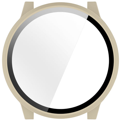 Funda dura con vidrio Garmin Venu 4 - 41mm (beige)