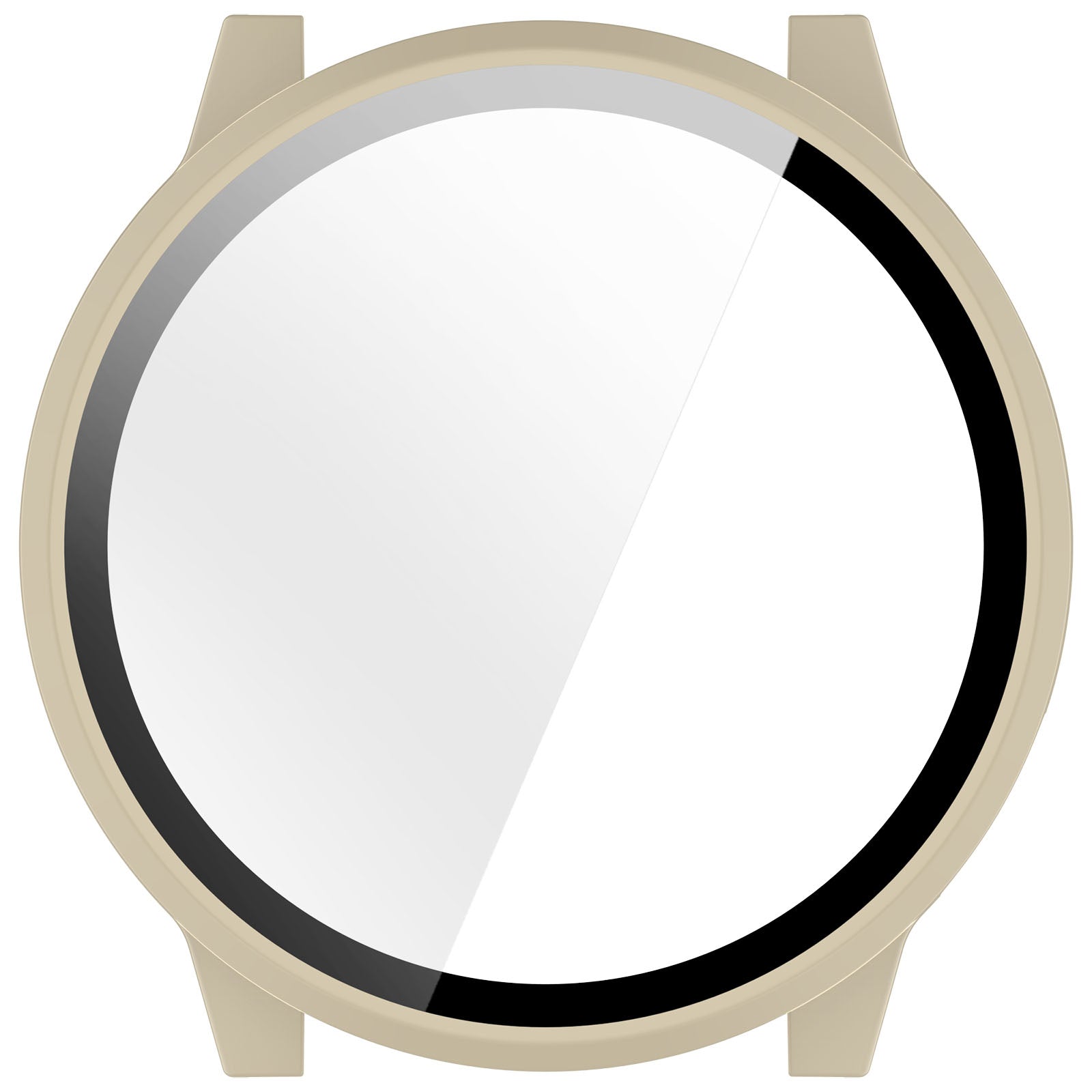 Funda dura con vidrio Garmin Venu 4 - 41mm (beige)