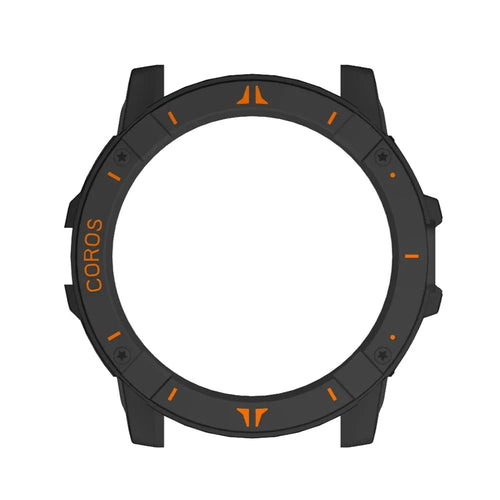 Funda rígido Coros Vertix 2s (negro-naranja)