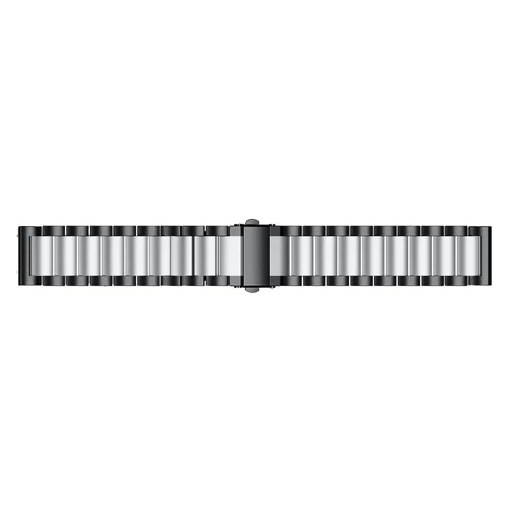 Correa acero Garmin Forerunner 70 (negro/plata)