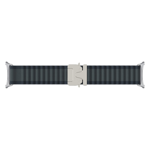 Correa nylon Outdoor con hebilla-P Samsung Galaxy Watch 9 - 40mm (negro con plata)
