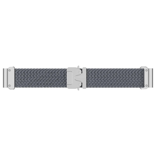 Garmin Approach S62 Braided Strap P-Buckle (Dark Grey with Silver)