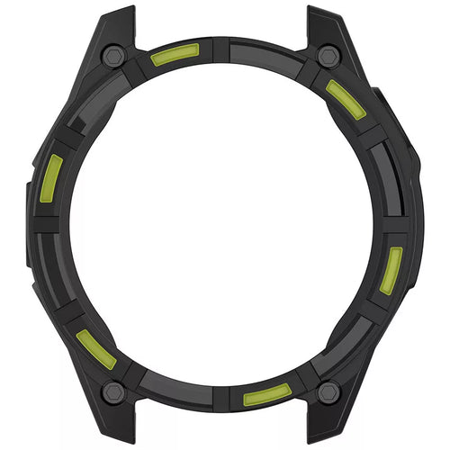 Garmin Fenix 8 - 47mm AMOLED Rugged TPU Case (Black/Green)