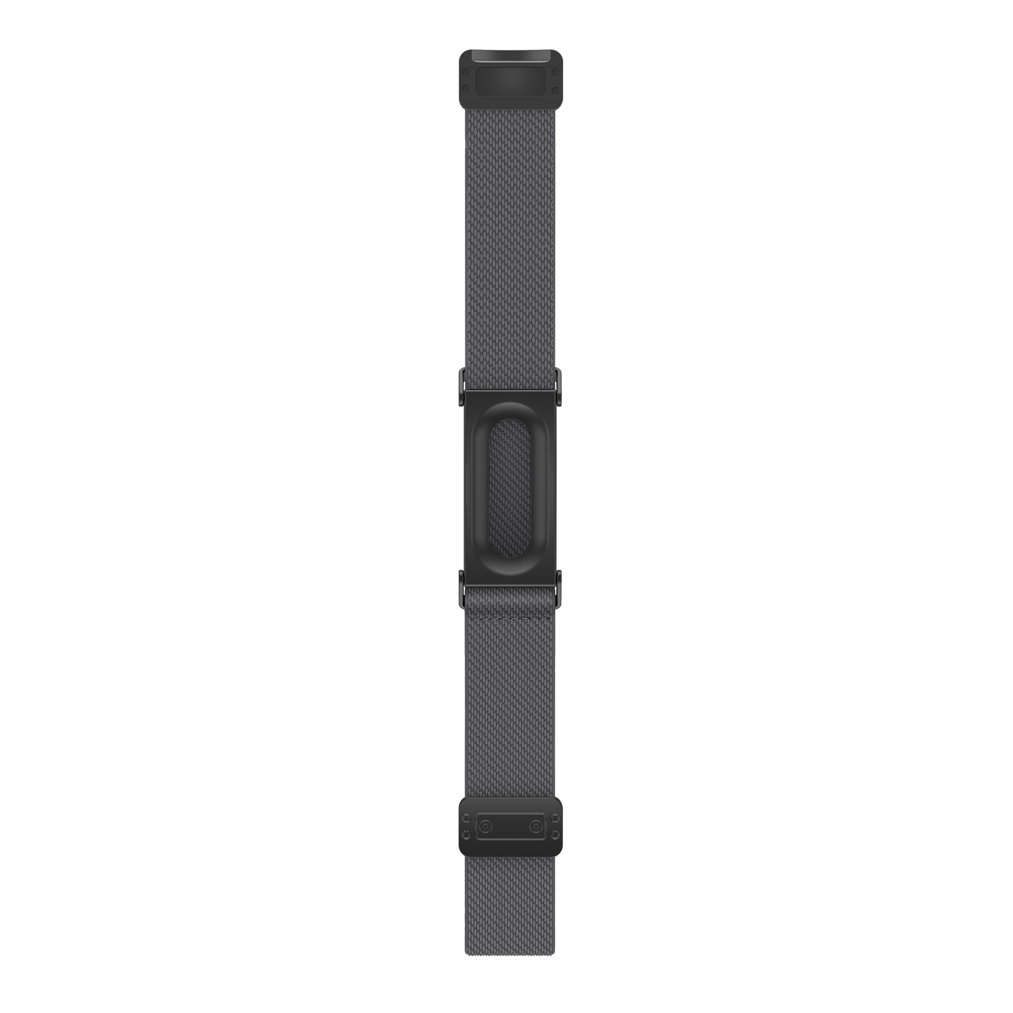 Bandz Correa biceps nylon con hebilla-D Fitbit Air (gris oscuro)