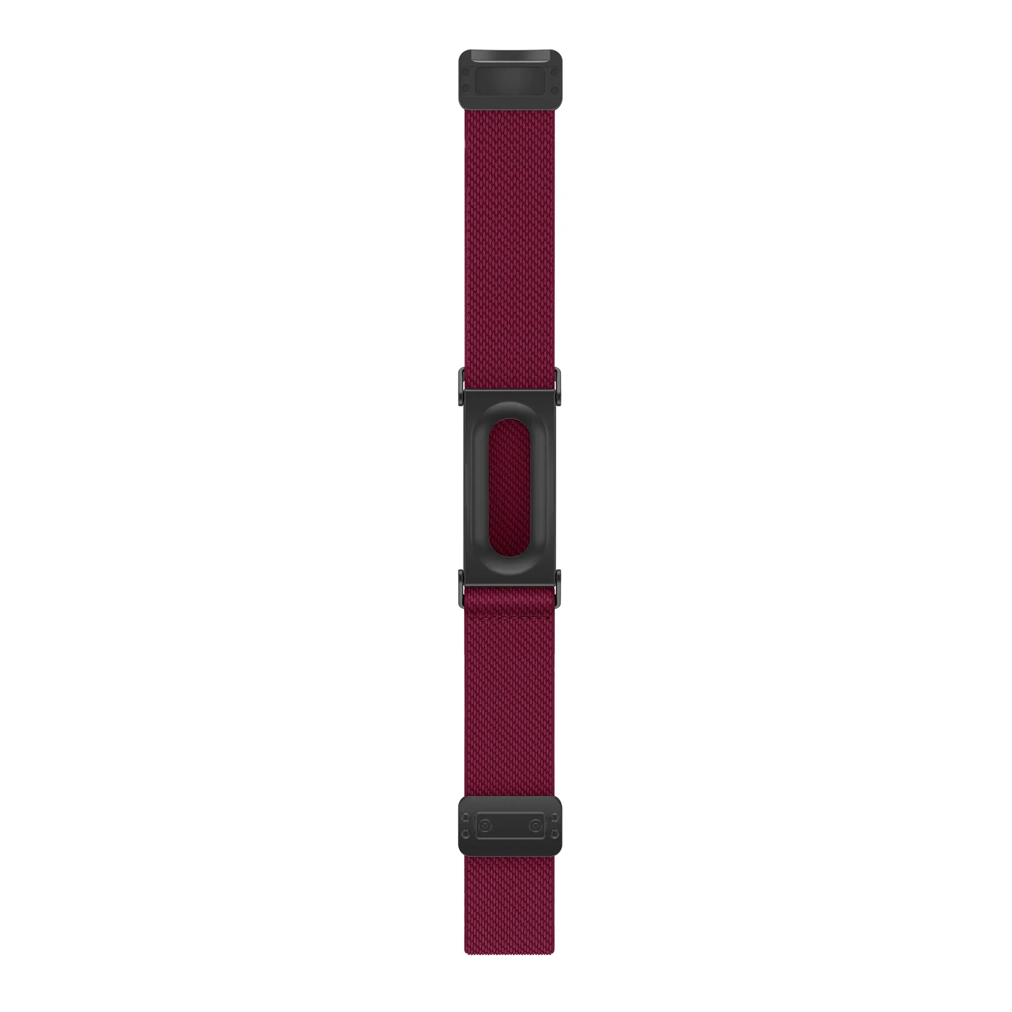 Bandz Correa nylon con hebilla-D Fitbit Air (rojo vino)