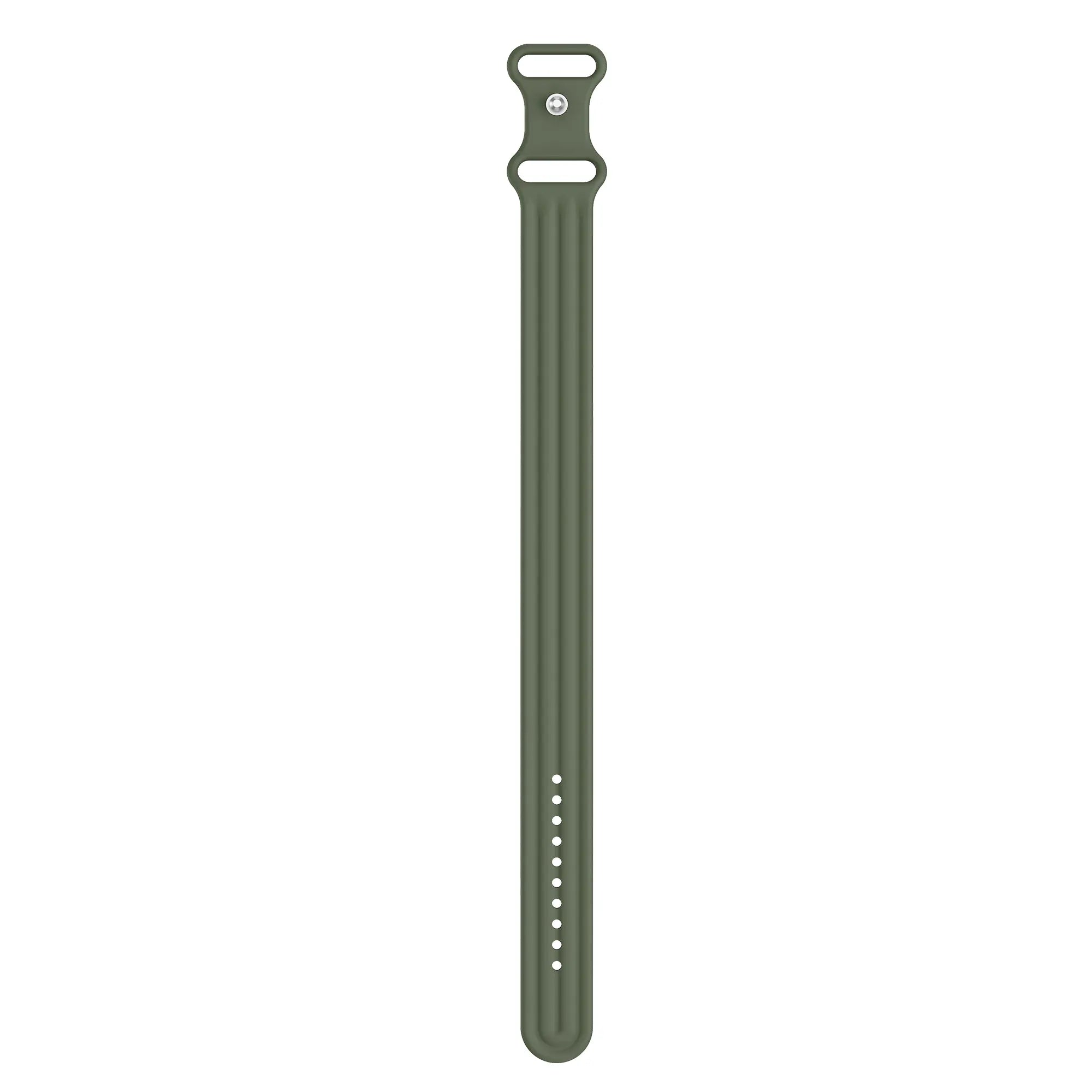 Bandz Corea silicona 'Clásico' Fitbit Air (verde militar)