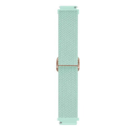 Withings ScanWatch Nova Adjustable Braided Strap (Turquoise)