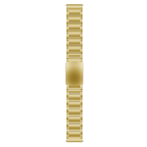 Correa reloj titanio 22mm -  universal (dorado)
