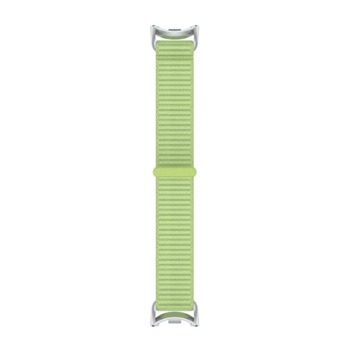 Modern Nylon Strap, field green, laid flat, joined, direct top view