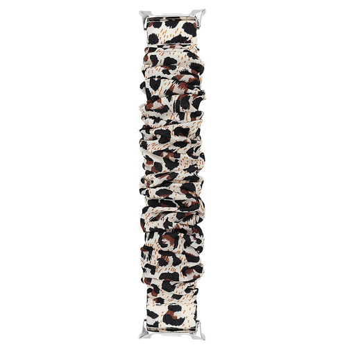 Samsung Galaxy Watch 9 - 44mm Scrunchie Strap (Leopard)
