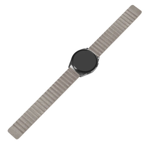 Coros Apex 2 Leather Loop Strap (Khaki)
