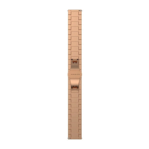 Garmin Forerunner 255s Metal Strap (Rose Gold)